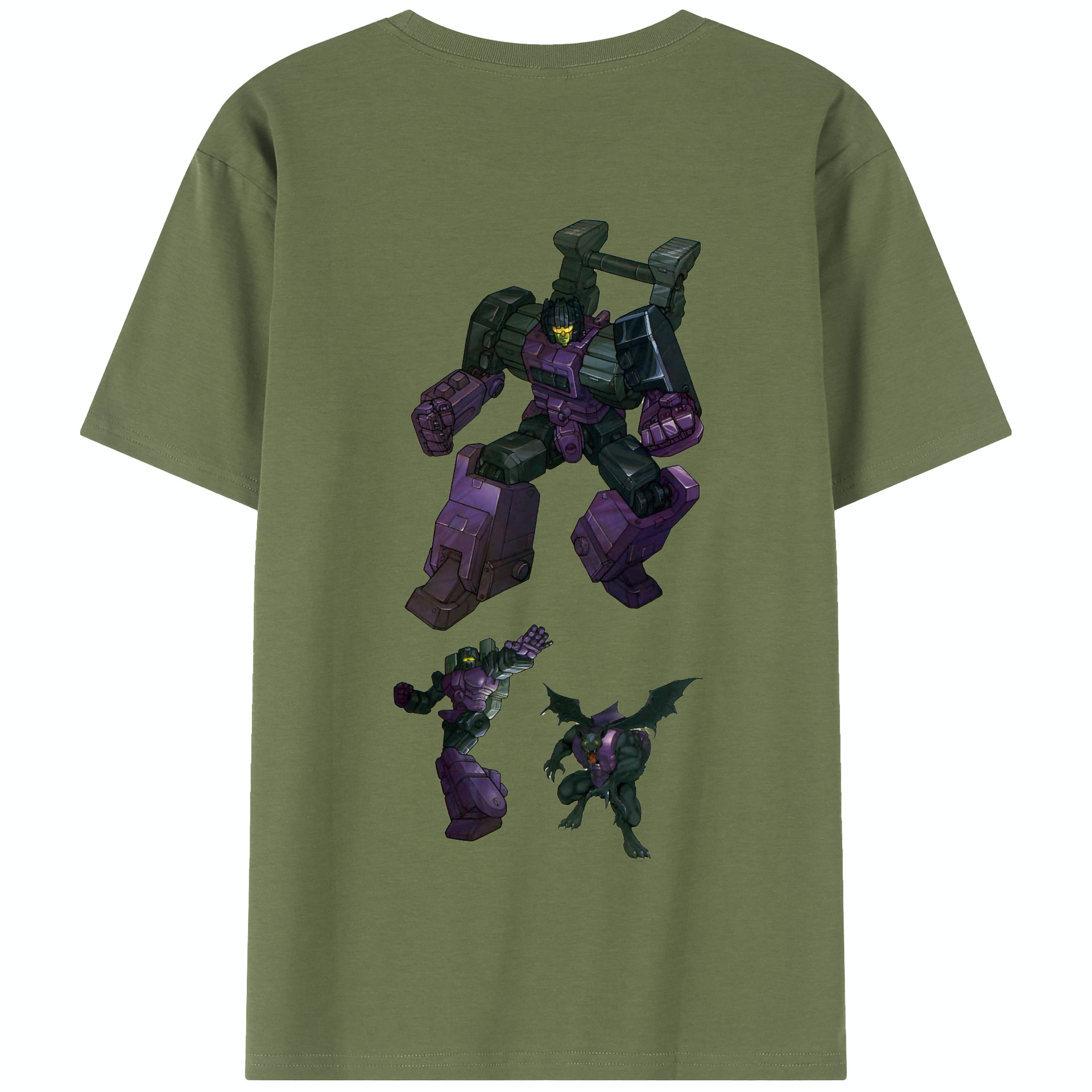 （画像用）  綿100％半袖Tシャツ（背面プリント）